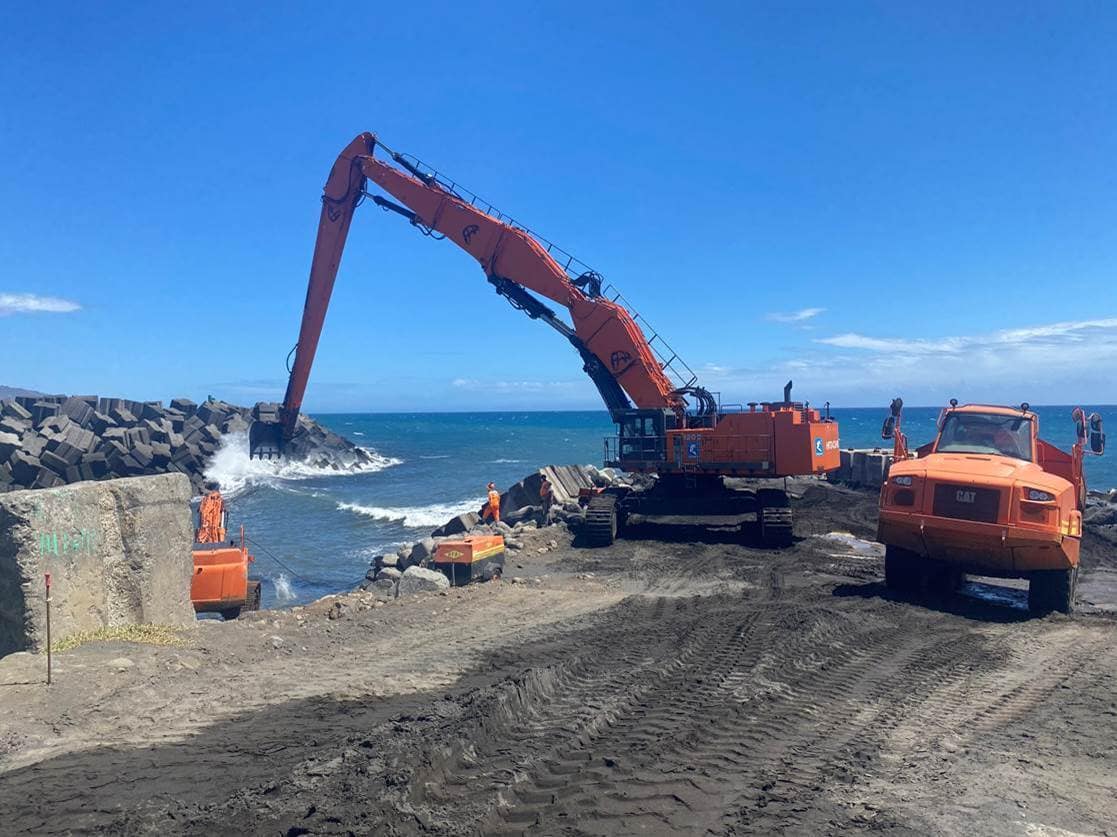 Intervention de Runflex au Port de SainteMarie, Ile de la Réunion